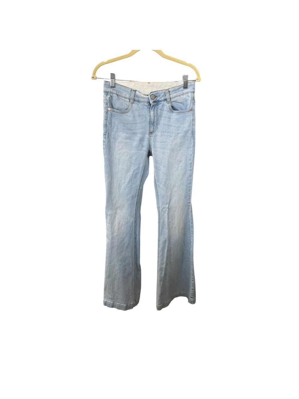 Women's Stella McCartney Light Blue Flare Jeans Size 28